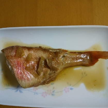 10分で出来る冷凍赤魚の簡単甘煮