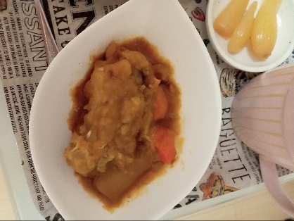 本格っぽいけど簡単『骨付きチキンのスープカレー』