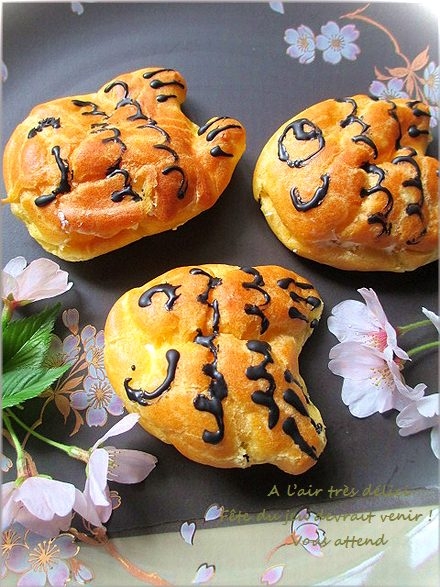 子供の日のパーティに・シュークリームで鯉のぼり♪