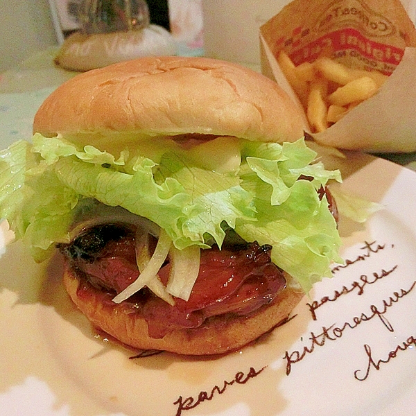 モス風 照り焼きチキンバーガー レシピ 作り方 By ネコの手 楽天レシピ