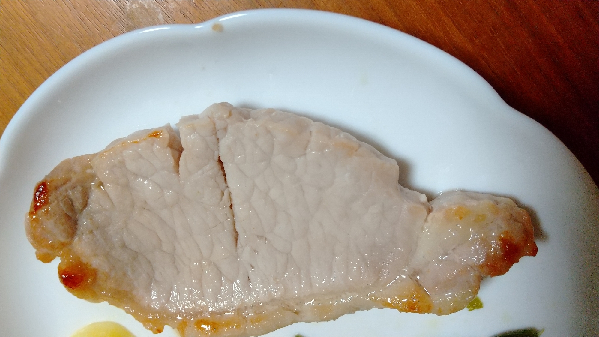 しっとりやわらかポークステーキ