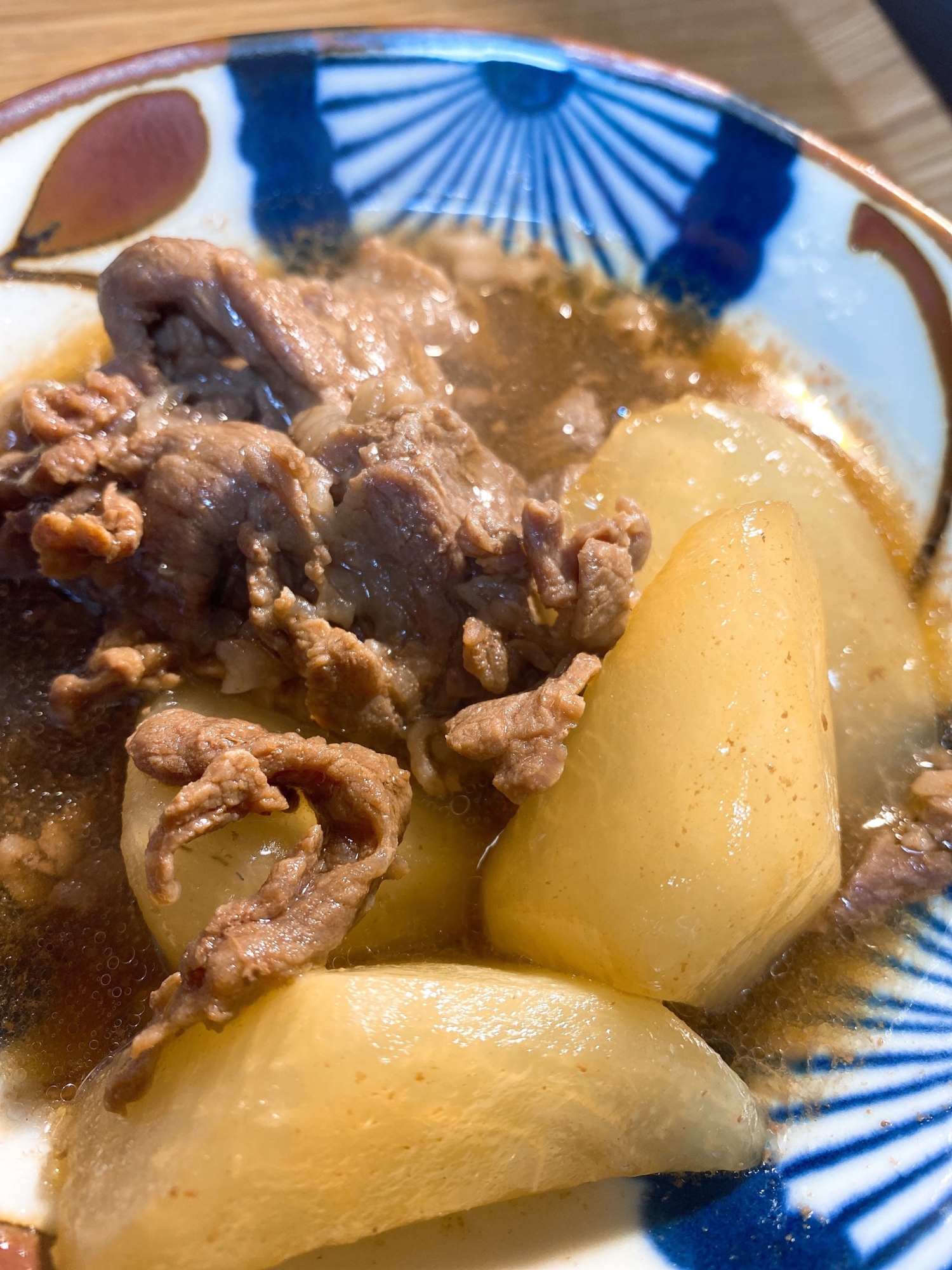 トロトロ〜と！大根と牛肉の煮物