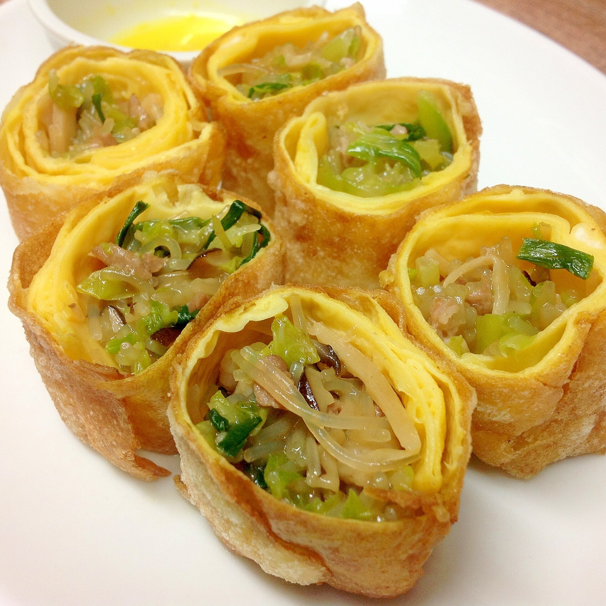 おうちで作る 中華屋さんの薄焼き卵春巻き レシピ 作り方 By U Smyles 楽天レシピ