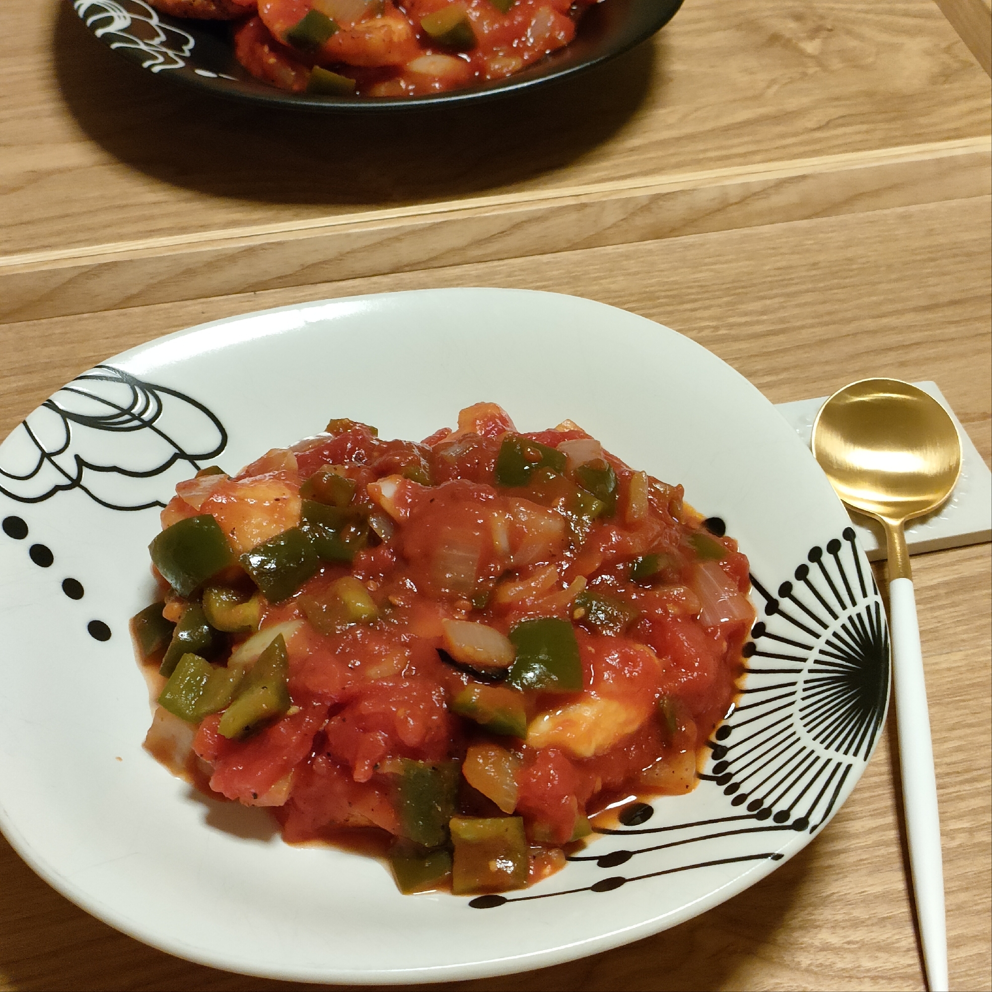 ほっこり鶏肉のトマト煮
