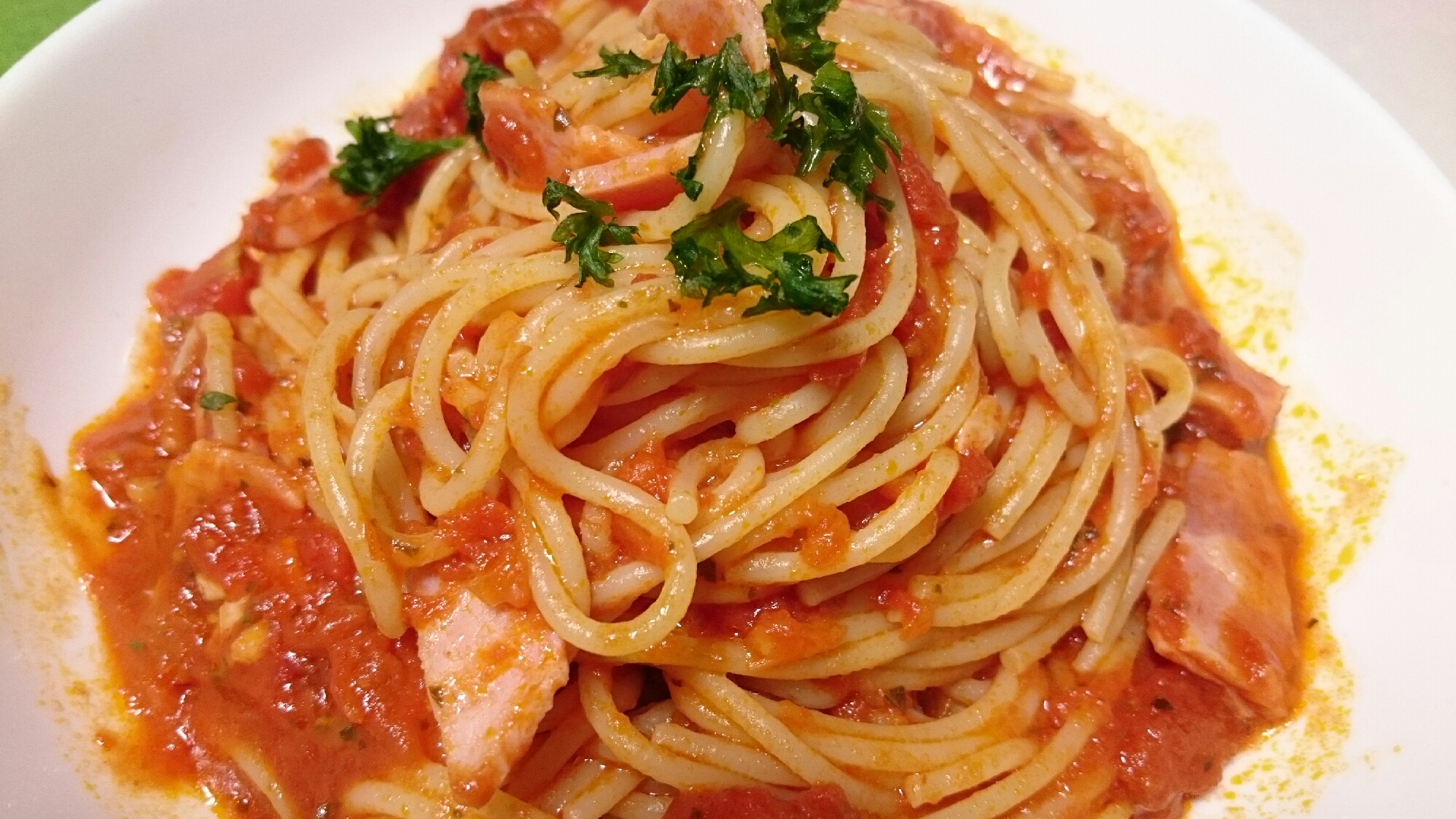 市販のトマトソースde 即席パスタ レシピ 作り方 By Mamichin555 楽天レシピ