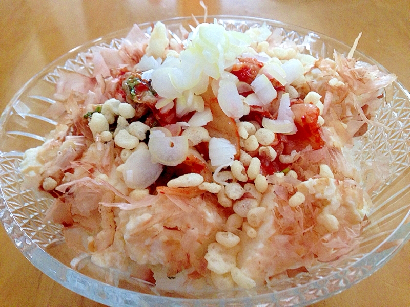 簡単☆ キムチ豆腐丼