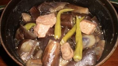 カレー用豚肉で茄子としし唐の煮物 レシピ 作り方 By ミルミント 楽天レシピ