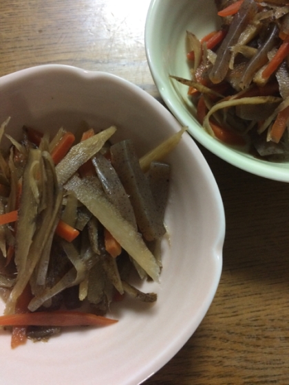 煮た方が根菜が柔らかくなって、子供は食べやすそうでした。
味も良く染みて美味しかったです。
ご馳走様でした！