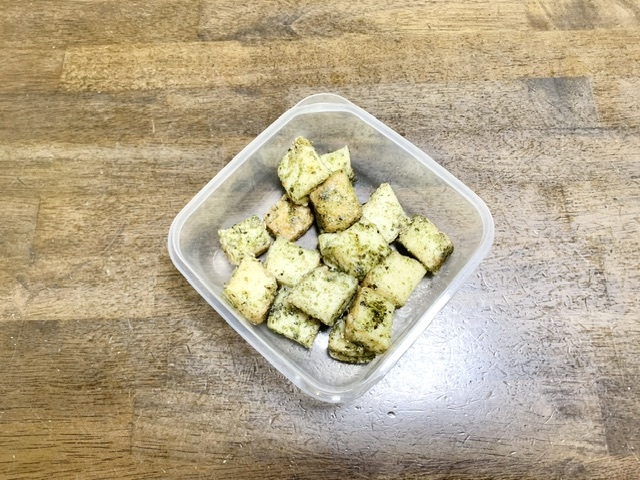 厚揚げレシピ　厚揚げののり塩焼き