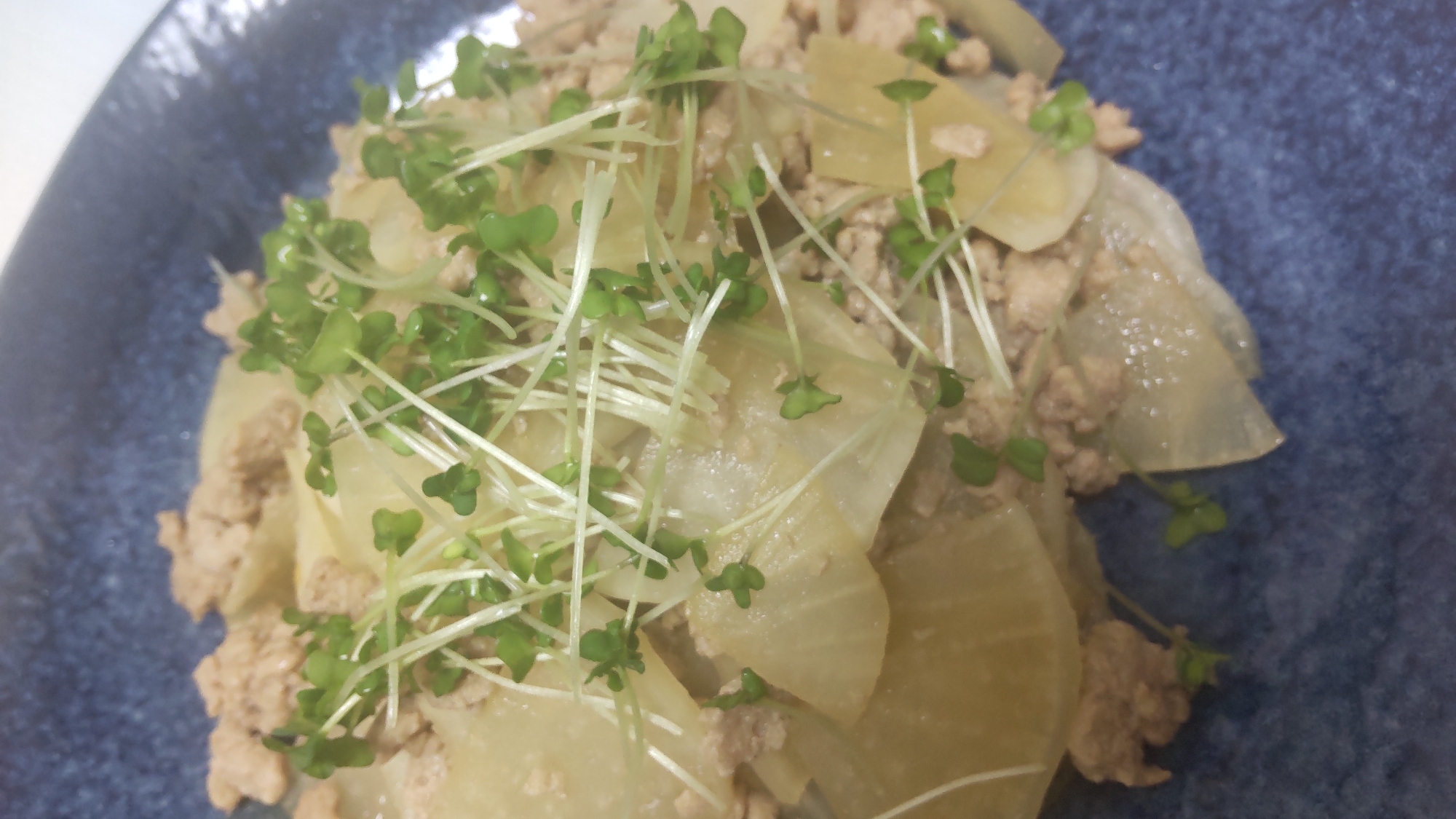 大根と鶏ひき肉の煮物☆