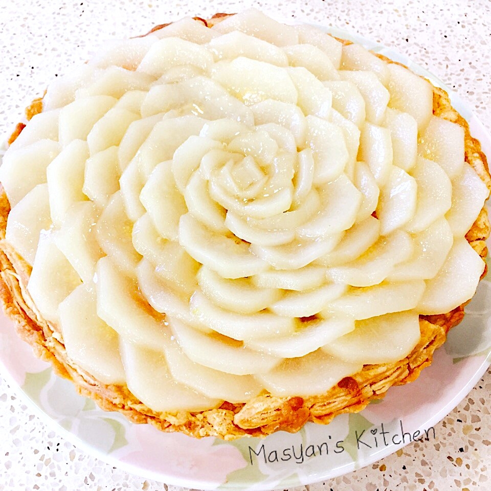 市販のパイ生地使用 簡単洋梨タルト レシピ 作り方 By Masya0928 楽天レシピ