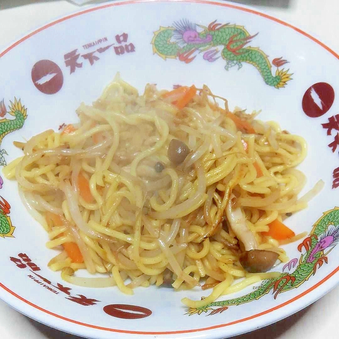 節約料理! 中華風もやし焼きそば