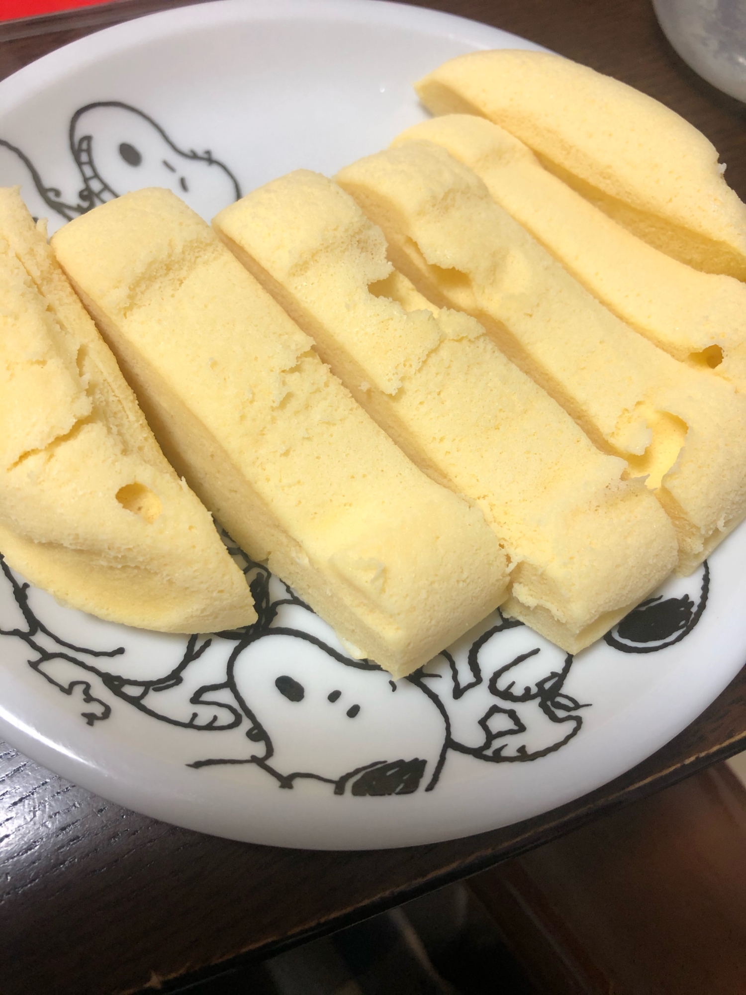 はちみつ風味の蒸しパン