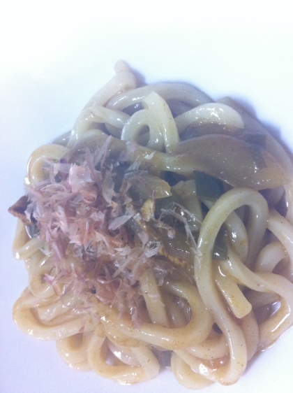 スパイシー☆カレー焼きうどん☆