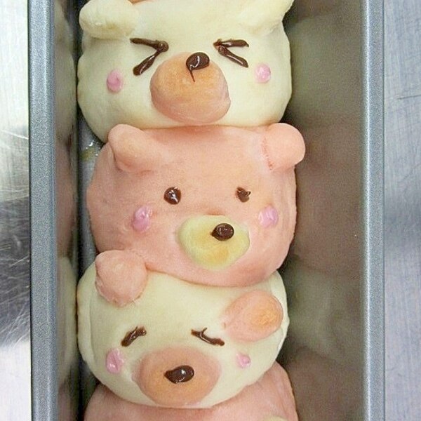 かわいくてたまらないっ デコ ちぎりパン レシピ 作り方 By Hanamaruベーカリー 楽天レシピ かわいくてたまらないっ デコ ちぎりパン レシピ 作り方 By Hanamaruベーカリー 楽天レシピ