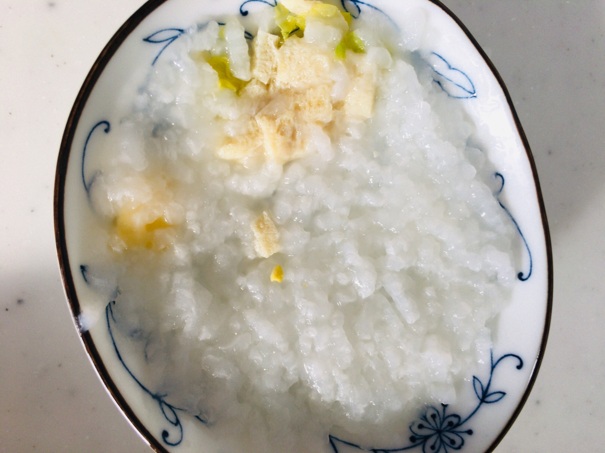 ⁑離乳食 モグモグ期⁑卵 と白菜の中華丼
