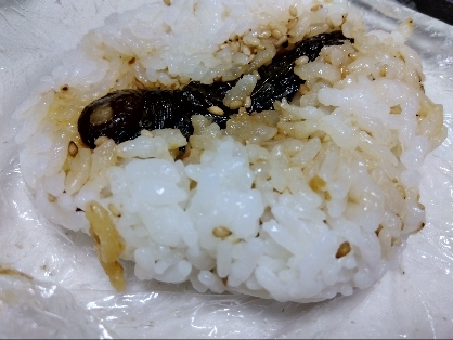 きゅうりの醤油漬けおにぎり