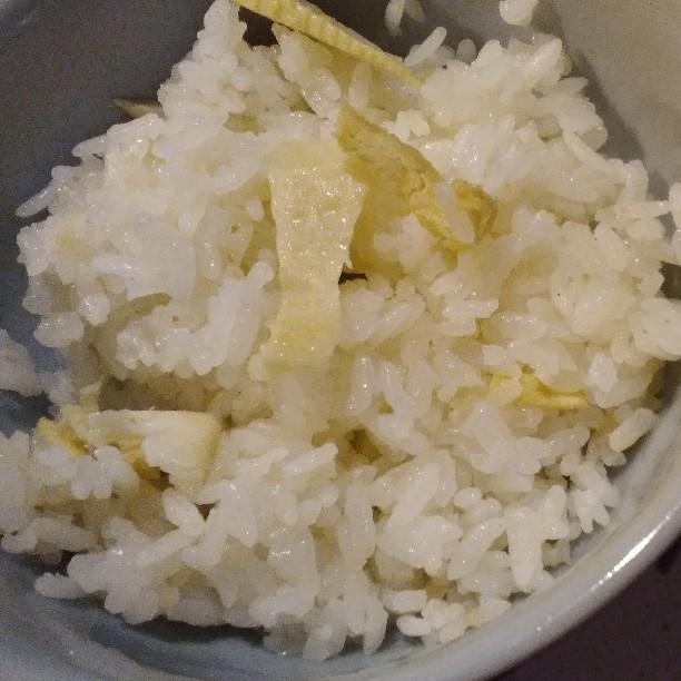 水煮のたけのこで☆たけのこご飯