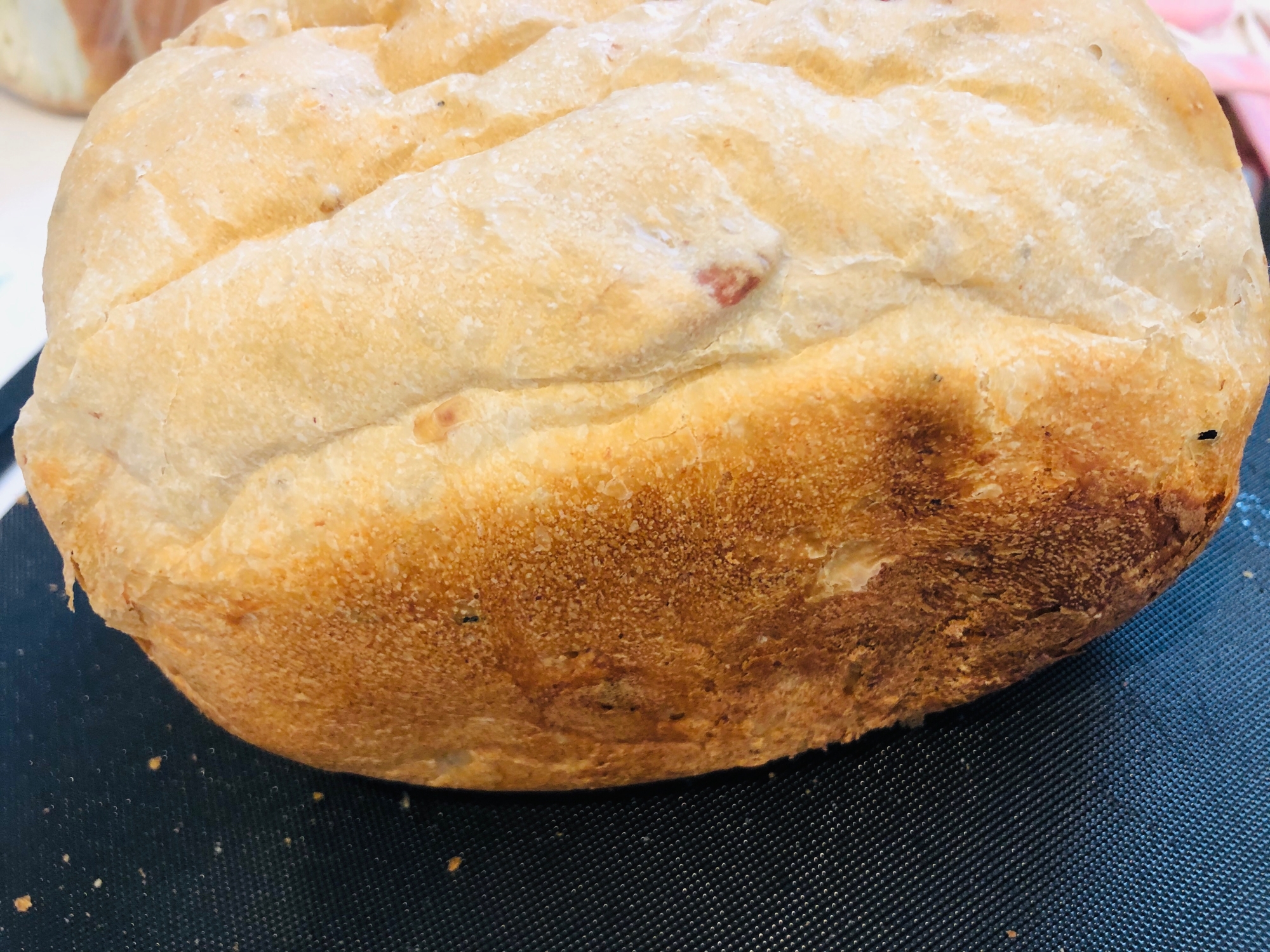 ホームベーカリーで作るミックスナッツパン