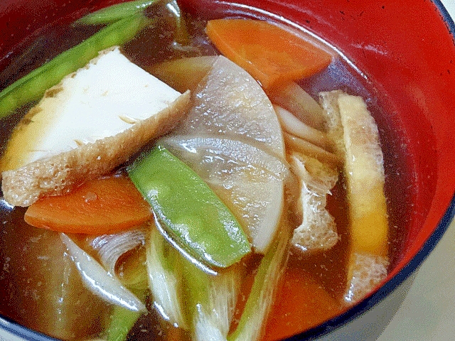 体の芯からホッカホカ♪ 「精進けんちん汁」