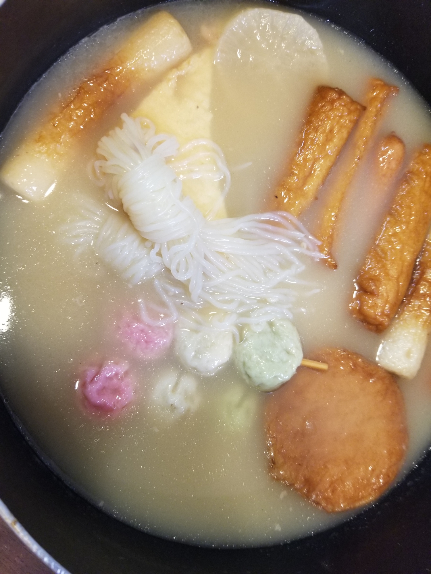 おいしいおでんのスープ