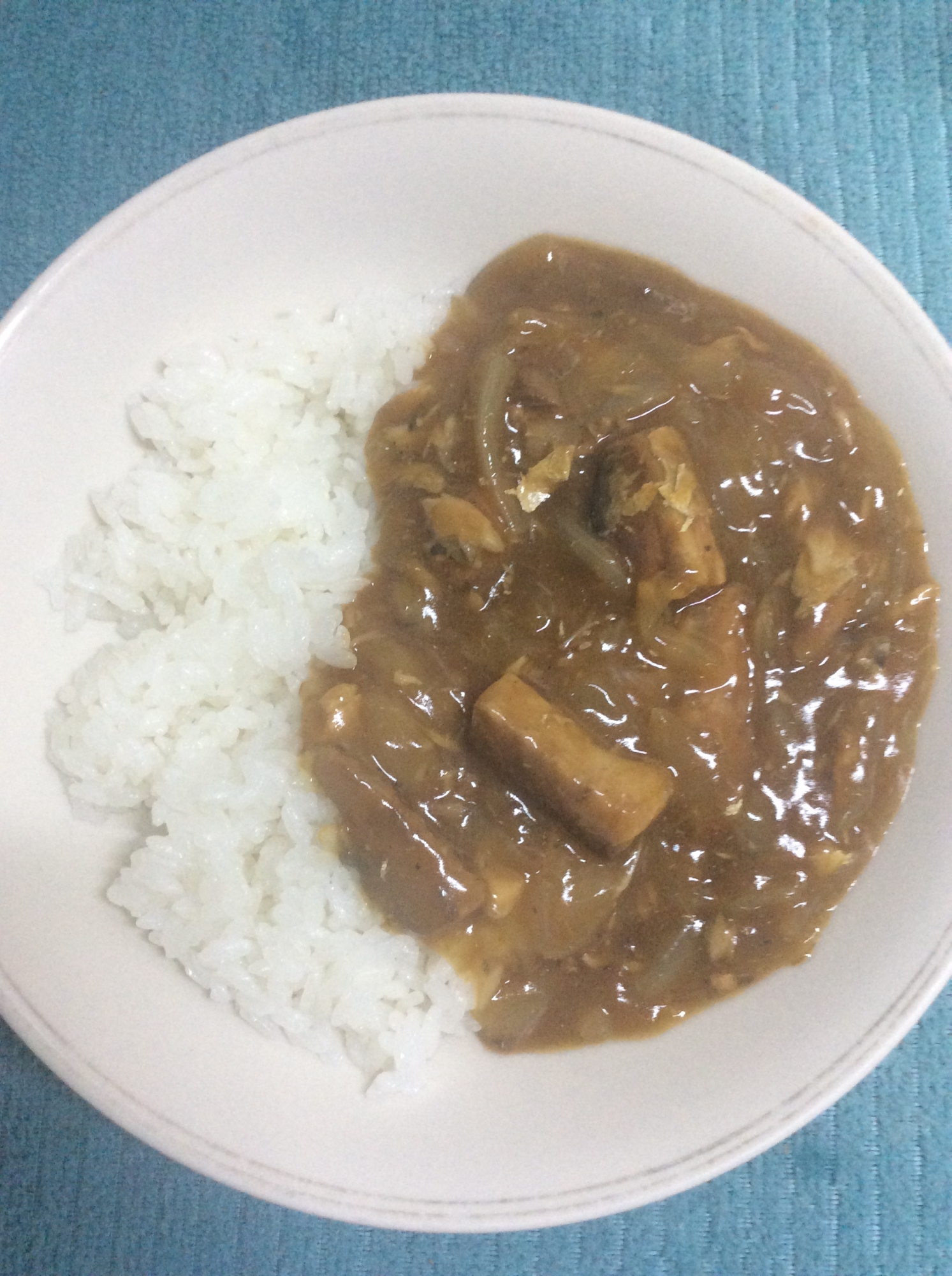 サバ缶で♪カレー