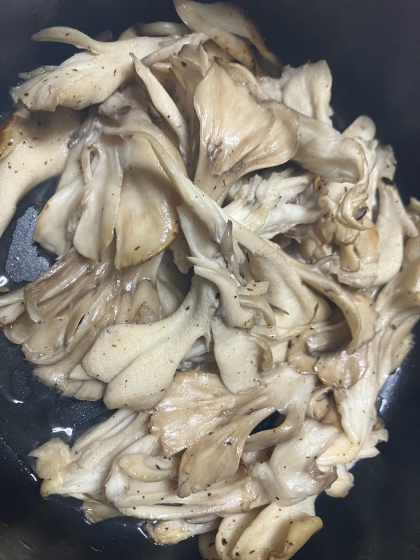 舞茸のマヨネーズ炒め(お弁当やおつまみに)