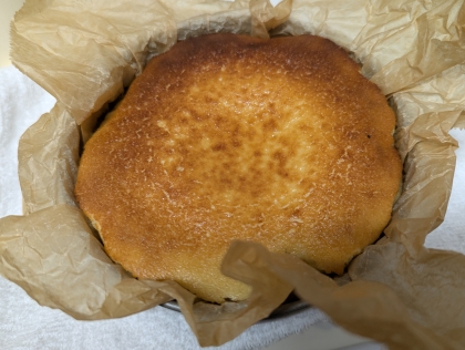 豆腐とヨーグルトのチーズケーキ
