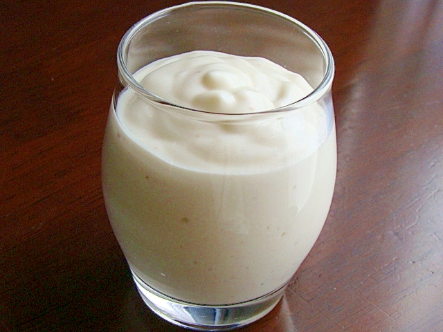 ふわっとクリ ミ 林檎酒粕ヨーグルトスムージー レシピ 作り方 By Sundisk 楽天レシピ