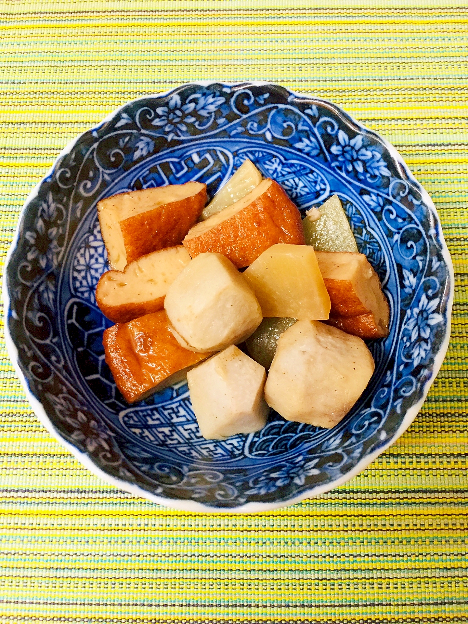 里芋と大根とさつま揚げの煮物