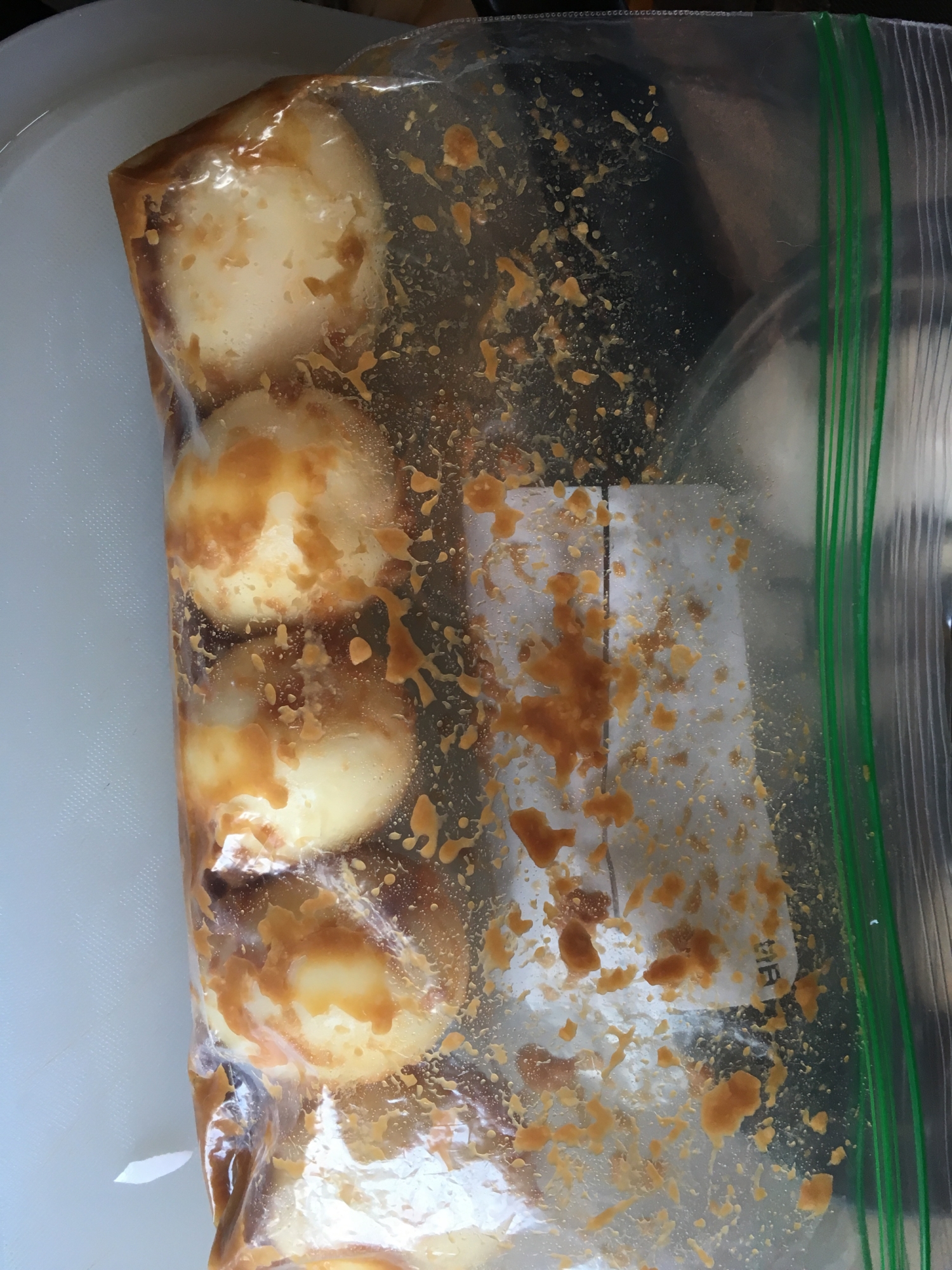 保存袋で茹で卵の味噌漬け レシピ 作り方 By てんこん 楽天レシピ