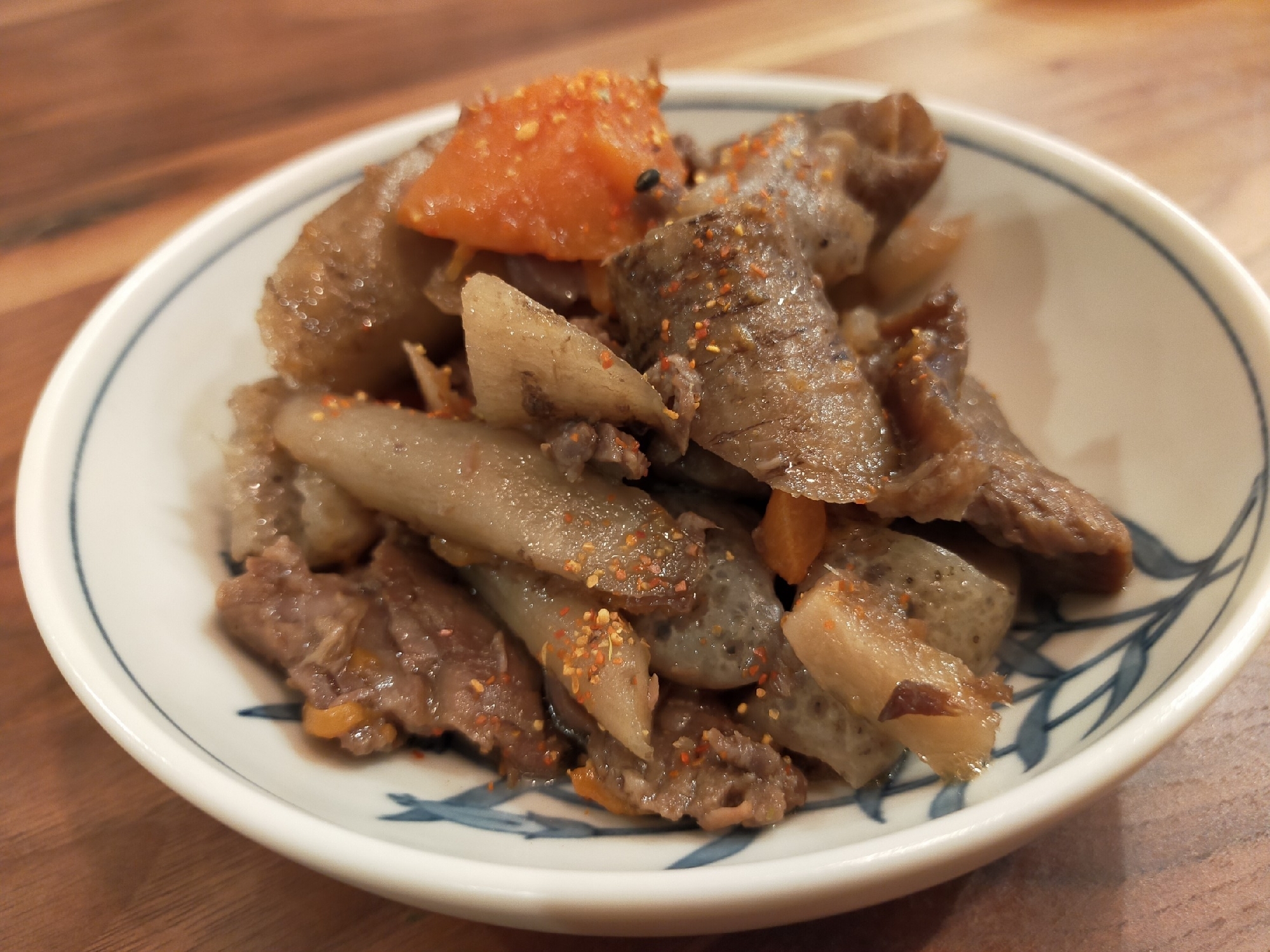 ホットクックで簡単!野菜たっぷり牛すじ煮込み