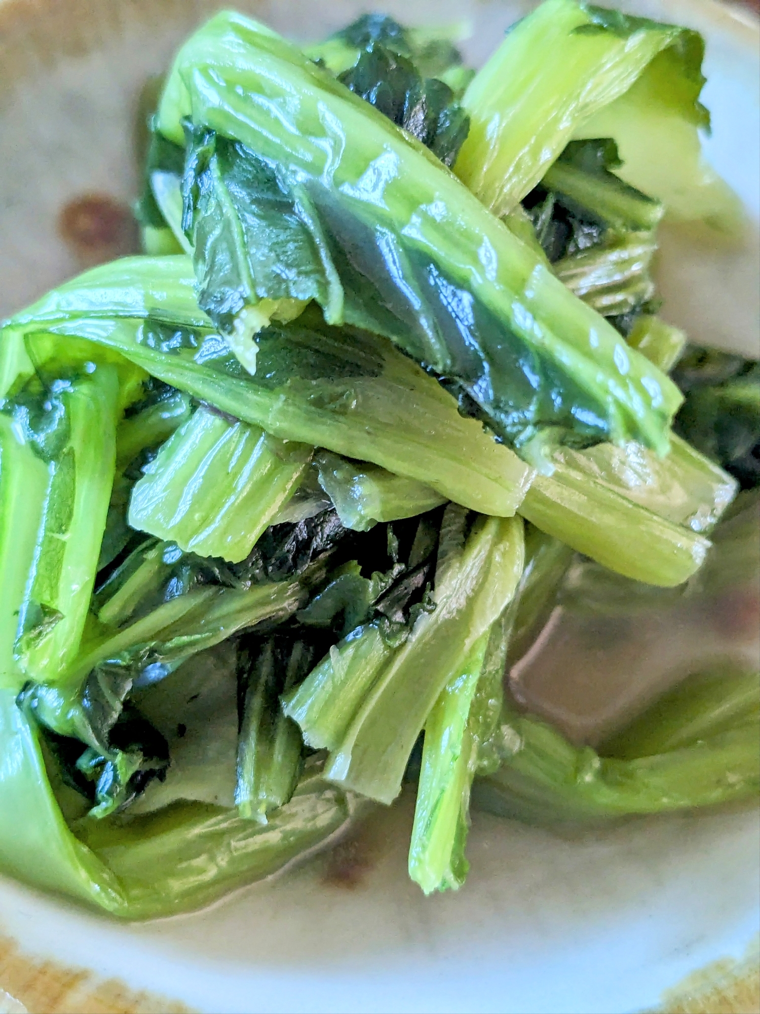 小松菜の煮浸し