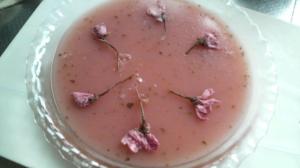 春爛漫　桜あんの水ようかん