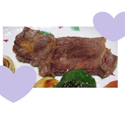 鉄のフライパンで焼きます☆和牛ステーキ