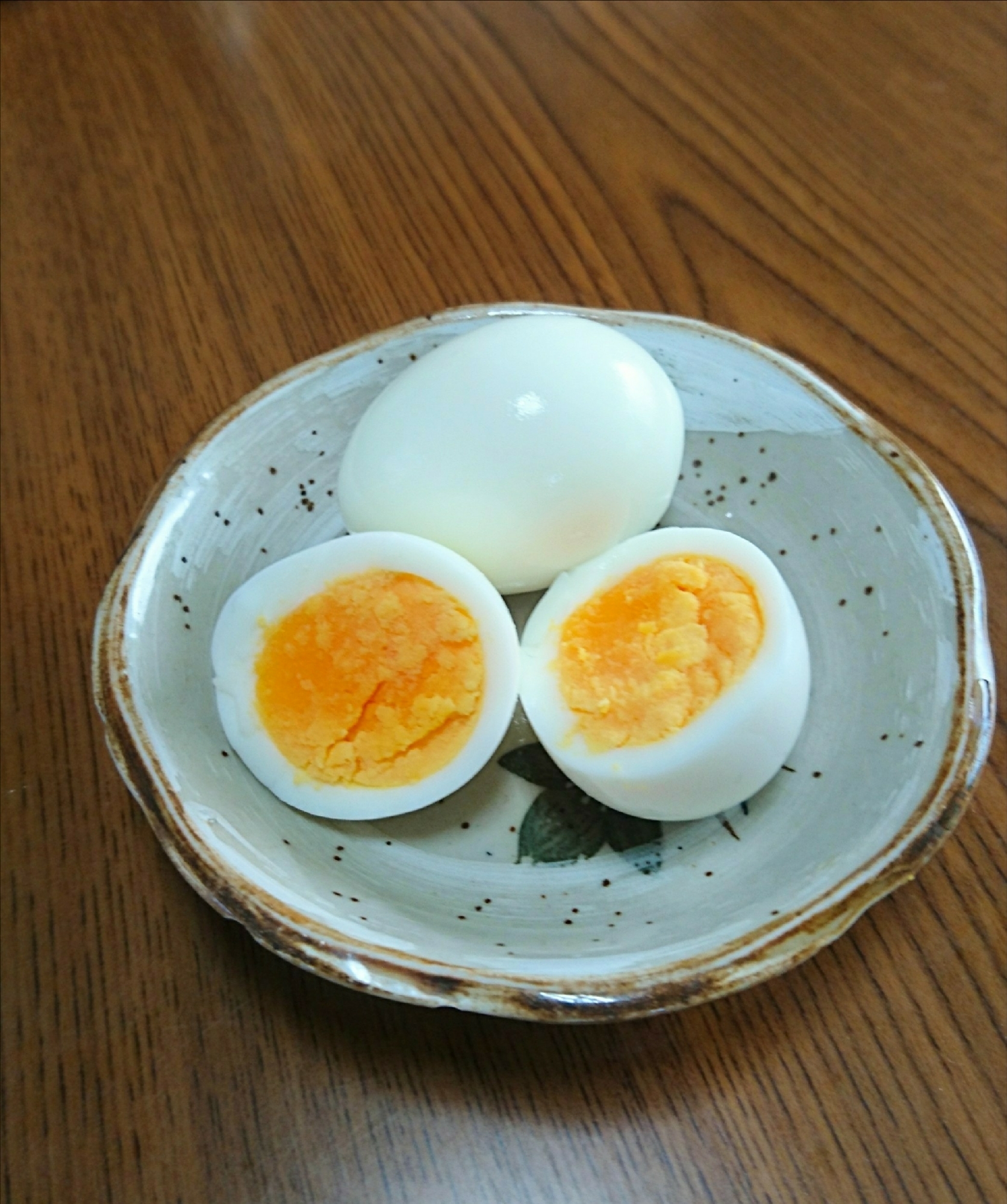 ゆで卵 黄身