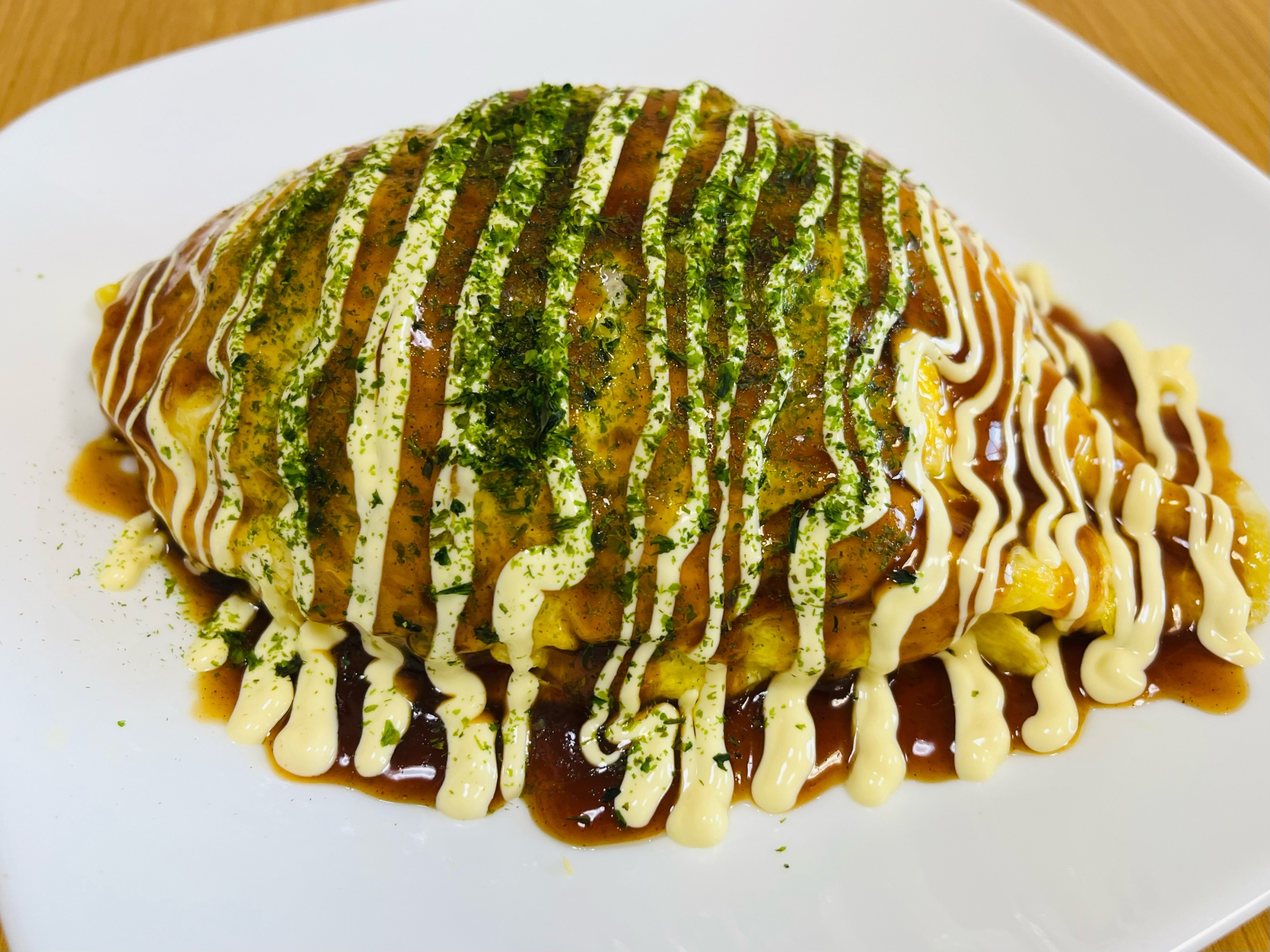 あまりもの食材で！オムキャベツ