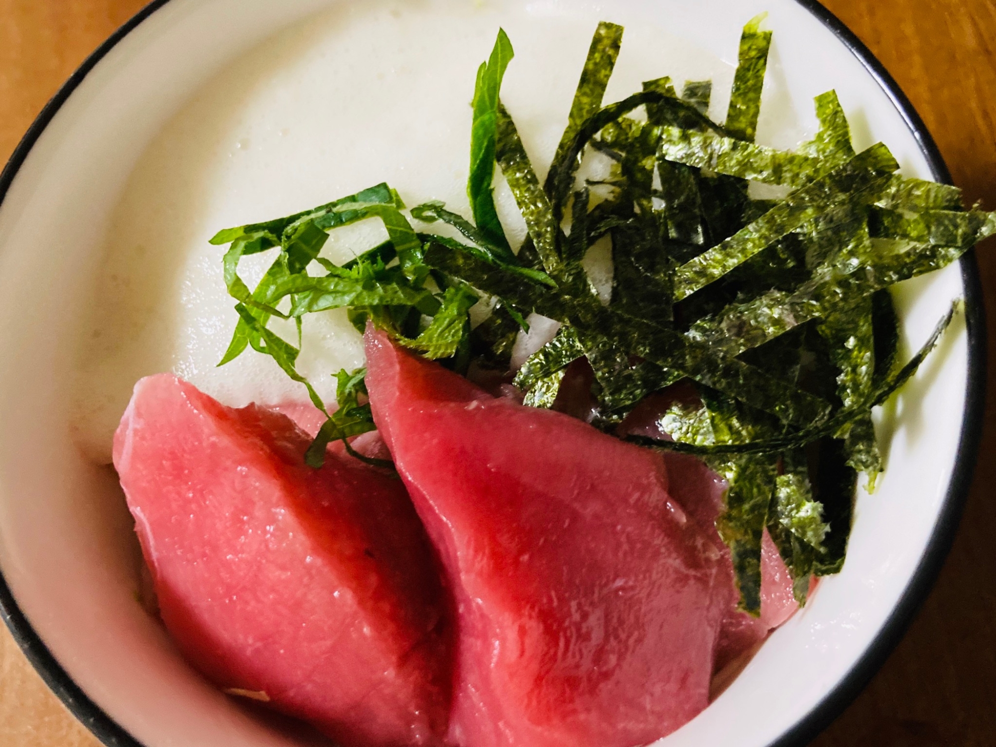 簡単ごはん♪マグロとろろ丼