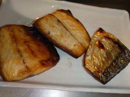 オーブンで開き鯖の塩麹焼き