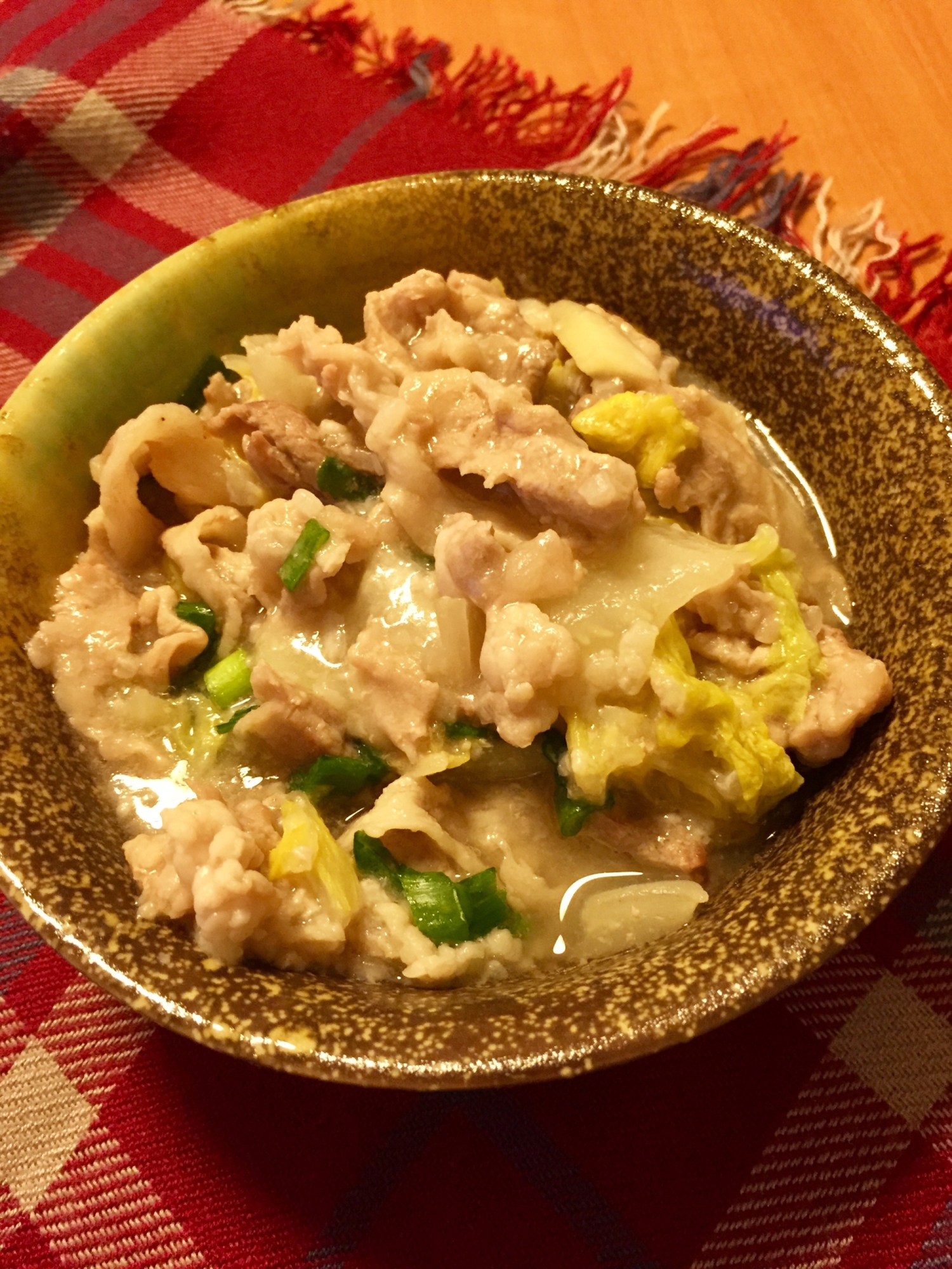 べったら漬けの残り汁で 豚肉と白菜のトロ旨煮