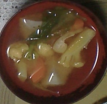 ビーフコンソメスープ 野菜スープ