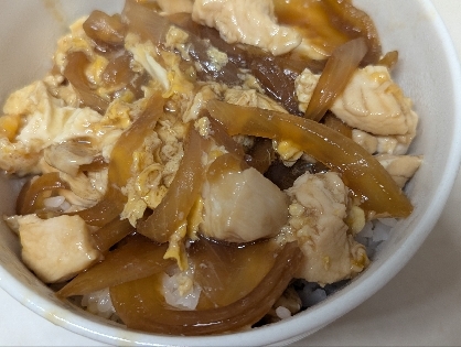 簡単手軽、親子丼
