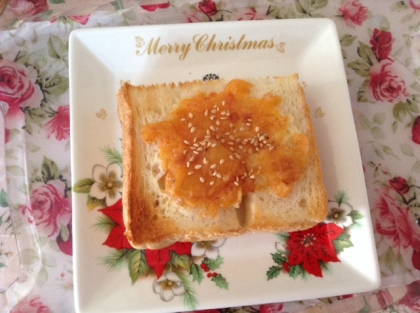 クリスマス用のお皿を作って来たから初披露よ〜（＾ν＾）
ちょっと早めのメリークリスマス♡♡いつもレシピ有り難う〜♡素敵なサンタさんがプレゼント抱えて来ます様に！