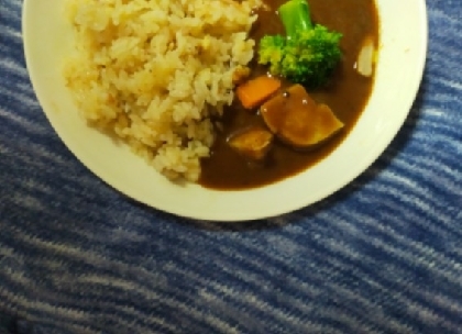 魚肉ソーセージ入り野菜カレー