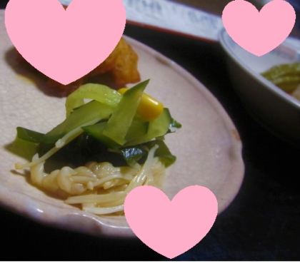 hamupi-ti-zu様、レシピを参考にさせていただき、きゅうりサラダを作りました♪
いつもありがとうございます！
今月もどうぞよろしくお願いいたします！！