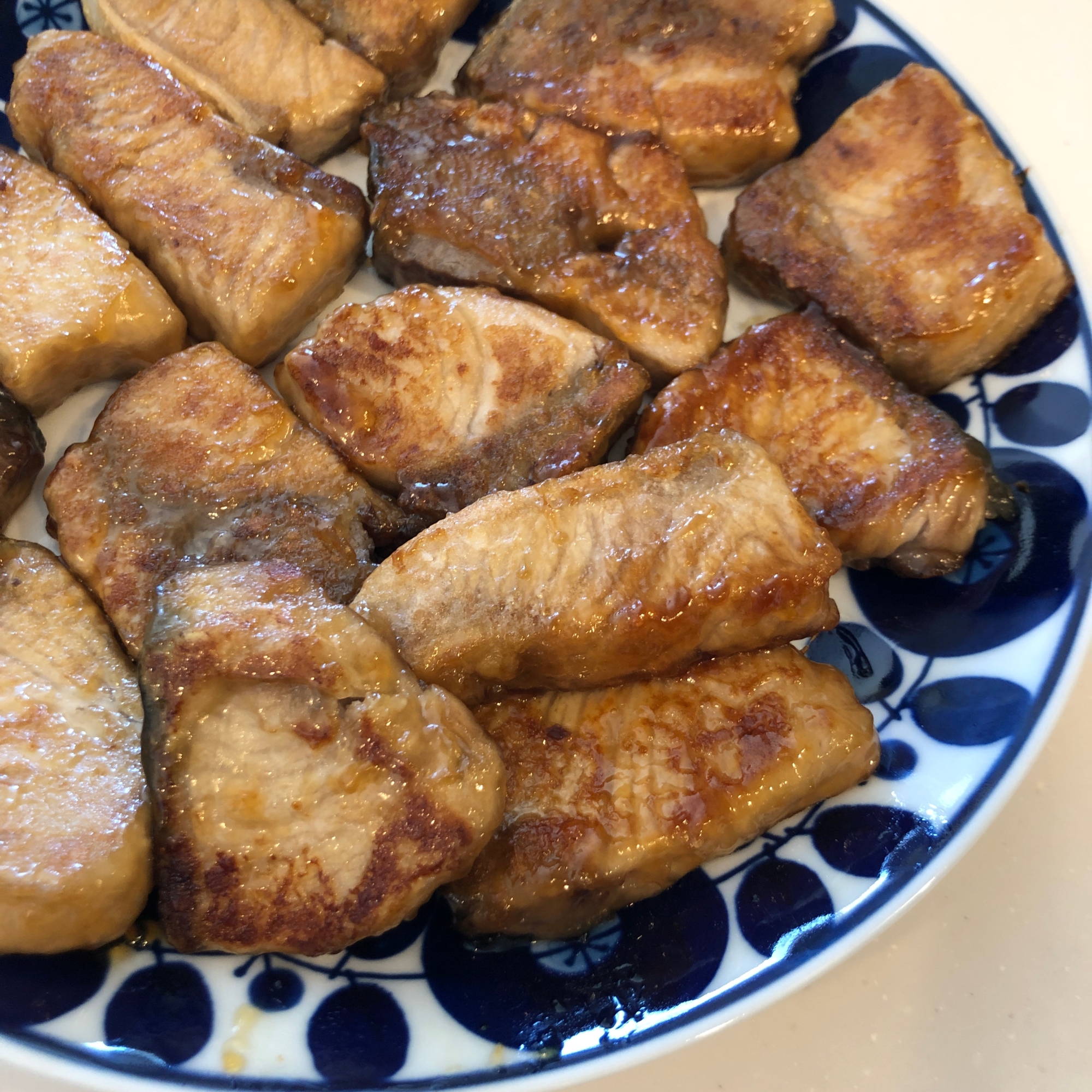 ぶりの照り焼き