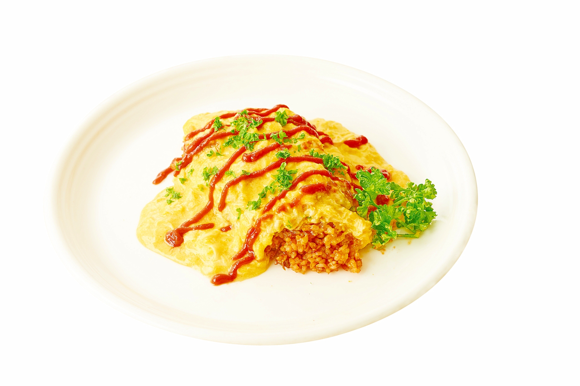 玄米のシンプルノンエッグオムライス