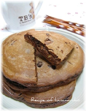 食感が面白いhmで簡単 チョコ入りパンケーキ レシピ 作り方 By はなまる子 楽天レシピ 食感が面白いhmで簡単 チョコ入りパンケーキ レシピ 作り方 By はなまる子 楽天レシピ