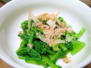 栄養たっぷり カブの葉のおひたし レシピ 作り方 By ミルク白うさぎ 楽天レシピ