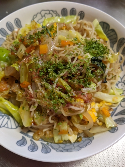 肉なし野菜焼そば